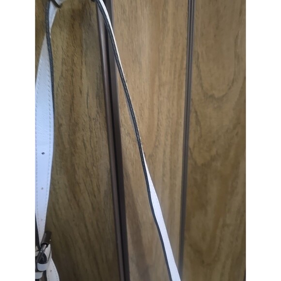 Patricia Nash Brindisi Leather Bucket Bag Pink Aztec Lacing Cinch Crossbody - Picture 7 of 16